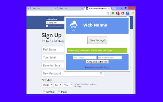 WebNanny